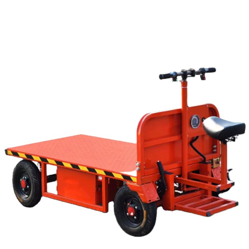 Electric Wagon Car Manufacturer - Four-Wheel Pallet Truck with Platform for Gardeners