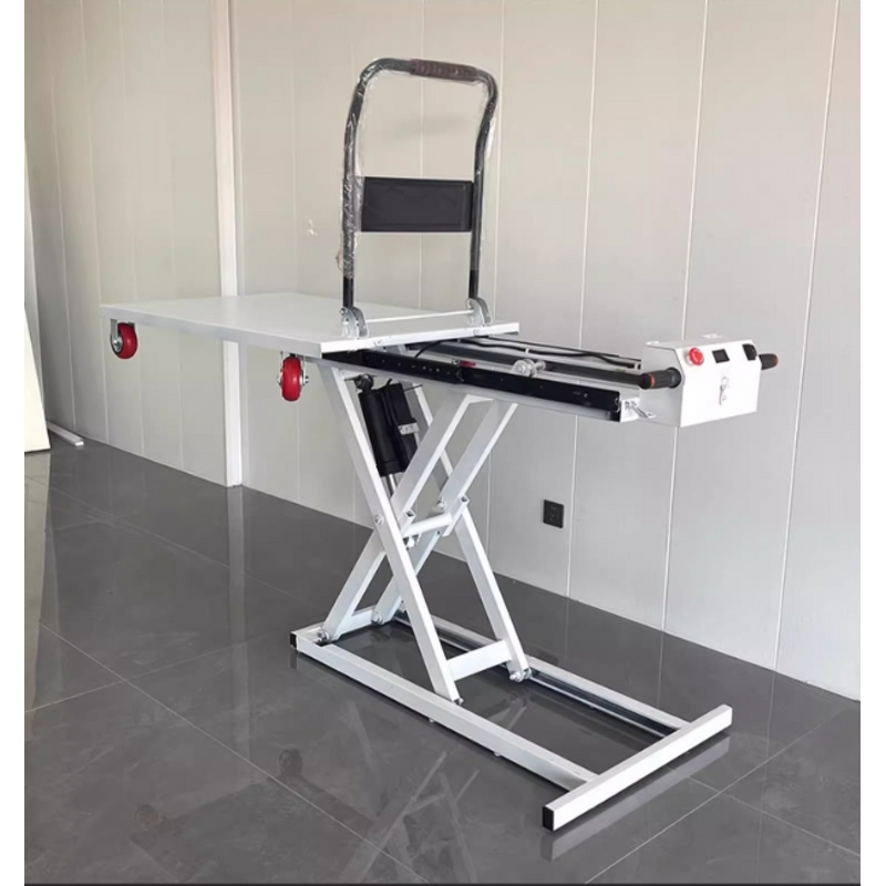 Vehicle-mounted Hydraulic Trolley Manufacturer - One-button Lifting Automatic Loading Unloading Durable Foldable