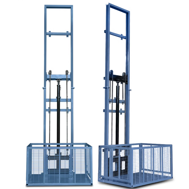 Freight Elevator Manufacturer - 3m 6m 1000 kg Load Hydraulic Electric Lift Platform for Warehouse Vertical Lifting