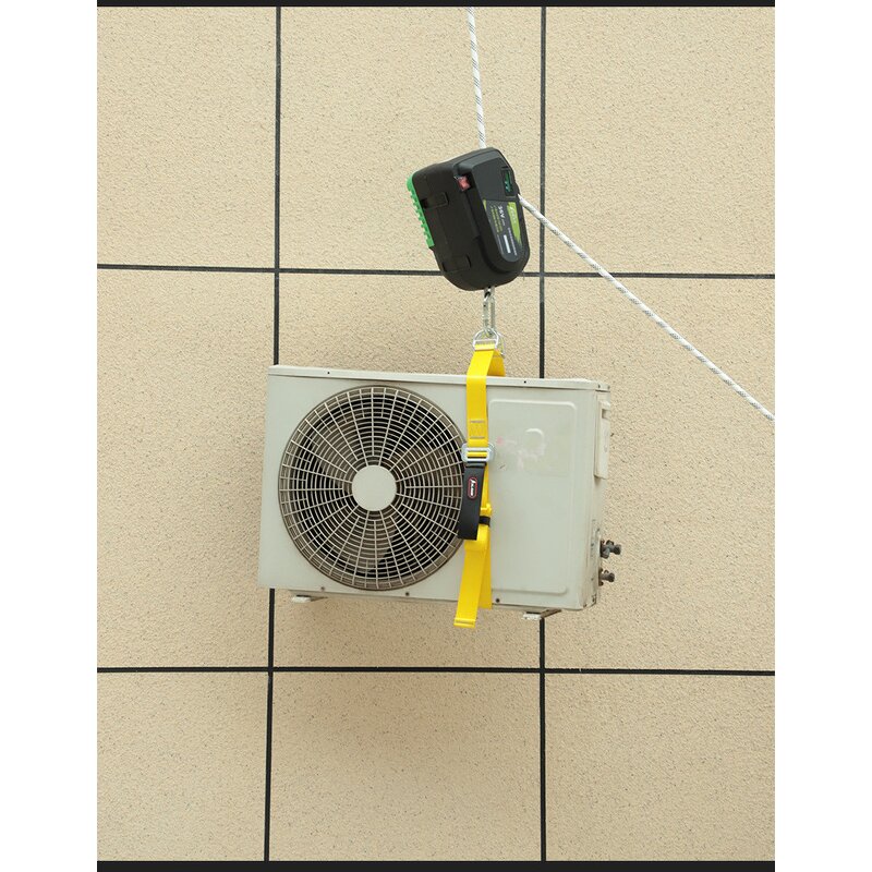 Wireless Remote Control Hoist Manufacturer - Steel Cable Rope Climbing Overheating Protection for Retail Hotels Plant