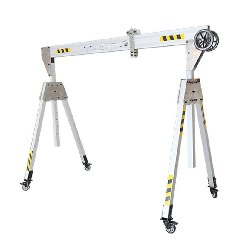 Aluminum Gantry Crane Manufacturer - Factory Price 500kg Light Weight Adjustable Mobile