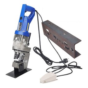 Electric Hydraulic Hole Puncher Manufacturer - MHP-20 1800W 6mm Knockout Punch Tools Angle Iron Channel Puncher Aluminum Iron Plate Hole Opener