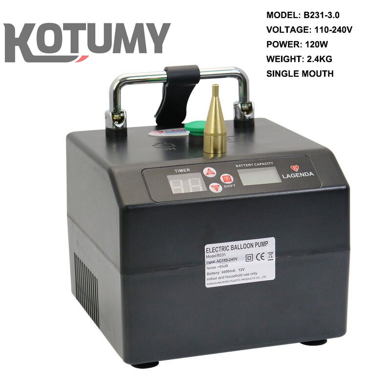 Balloon Pump Inflator Manufacturer - Electric 110V 220V B322 US EU AU UK Dual Holes Professional for Party Balloon Arch Column