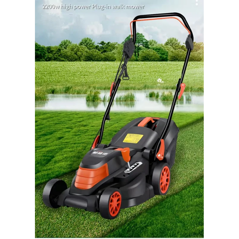 Electric Mower Manufacturer - Household Hand Pushed Small Weeding Machine 5 Heights Adjustment Lawn Trimmer Grass Cutting Tool