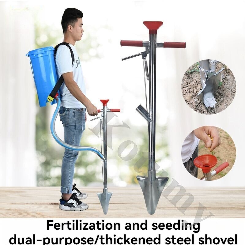 Fertilizer Spreader Manufacturer - Agricultural Beans Planter With Backpack Bag Manual Granular for Farm Corn Cane Plants