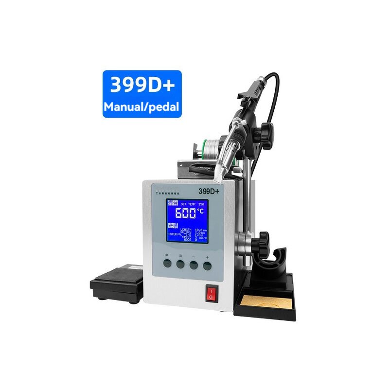 Soldering Machine Manufacturer - Digital Display Automatic 300W Pedal Manual Tin Feeding High Frequency Constant Temperature Soldering Station