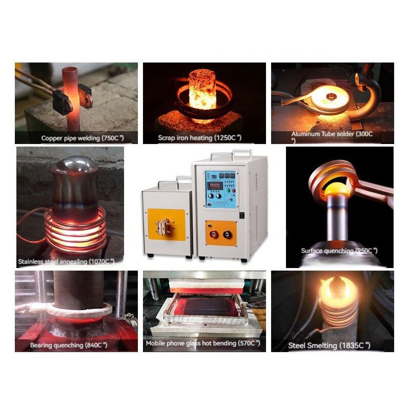 Induction Heater Manufacturer - 25KW High Frequency Quenching and Annealing Equipment 380v Welding Metal Melting Furnace