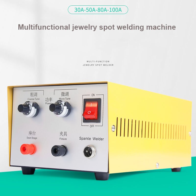 Spot Laser Welding Machine Manufacturer - 110V/220V Hand Held Pulse Spot Welder Gold Silver Jewelry Processing Tools With Full Set