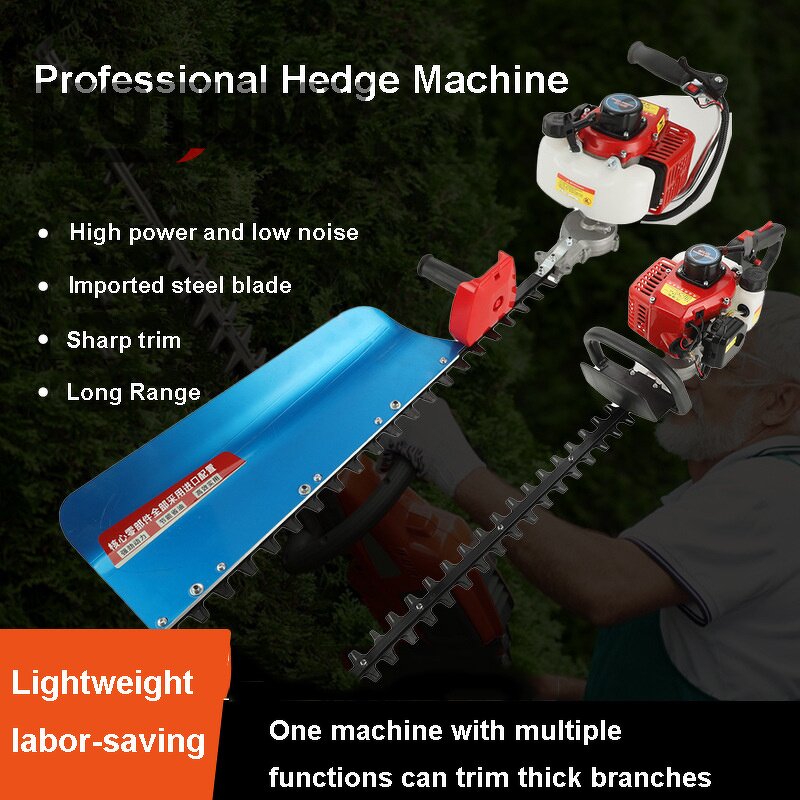 Hedge Trimmer Manufacturer - Gasoline Shears Single Double-Edged Tea Tree Pruning Tea Picking Green Garden Pruning