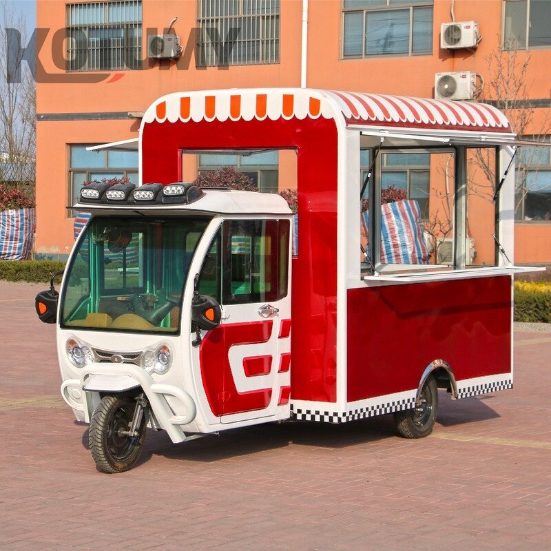 Electric Food Trucks Manufacturer - Mobile Food Trailer Fully Equipped Food Truck