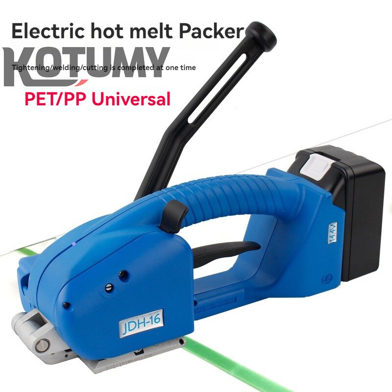 Packing Machine Manufacturer - PET PP Belt Portable Electric Strapping Strap Portable Semi-automatic Packaging Tool Hot Melting Baler