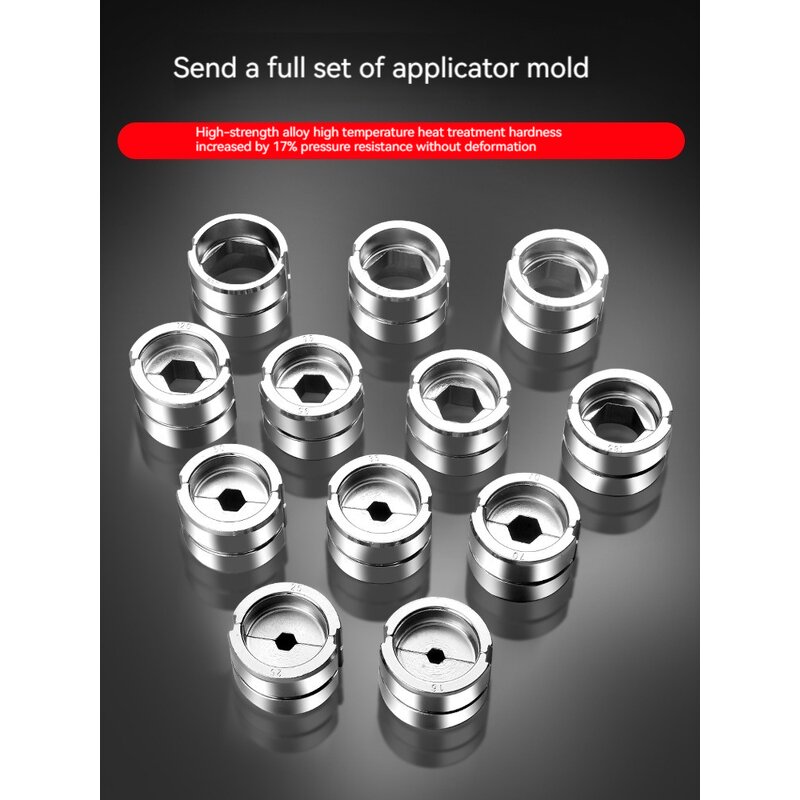 Hydraulic Pliers Manufacturer - Lithium Electric 18V Rechargeable Portable Copper Aluminum Terminal Nose Cable Crimping Tool