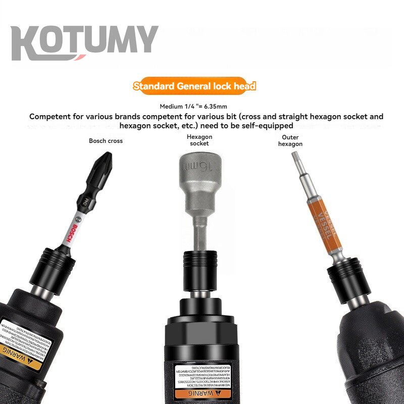 Pneumatic Screwdriver Manufacturer - Grade 5H Straight Handle New Condition Core Motor Component Home Use Electrical Machine Tool Equipment