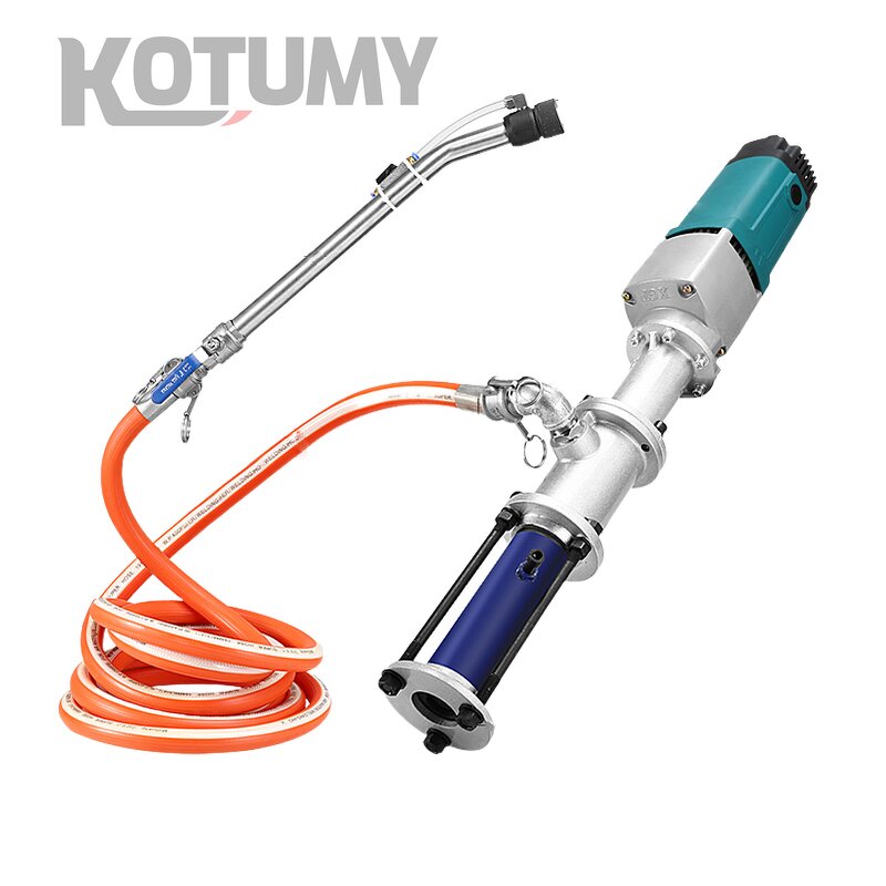 Stone Spraying Machine Manufacturer - Real External Wall Putty Coating Waterproof and Fireproof Paint Sprayer 220V