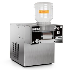 Snowflake Ice Machine Manufacturer - Korean Small Snow Continuous Cooled Milk Mango Bingsu Shaver Smoothie Crusher 60KG/24h
