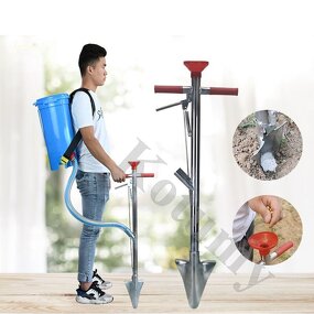 Fertilizer Spreader Manufacturer - Agricultural Beans Planter With Backpack Bag Manual Granular for Farm Corn Cane Plants