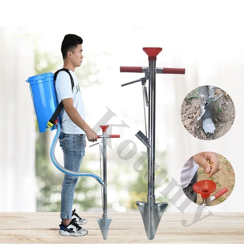 Fertilizer Spreader Manufacturer - Agricultural Beans Planter With Backpack Bag Manual Granular for Farm Corn Cane Plants