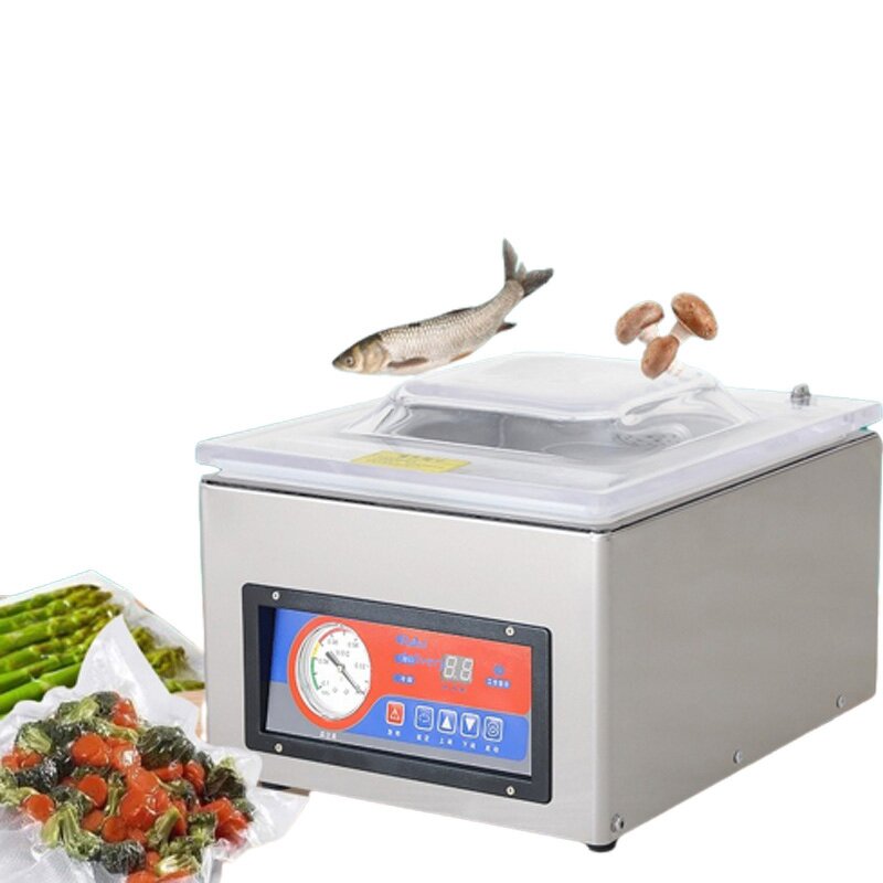 Vacuum Packing Machine Manufacturer - 220V Food Commercial Chamber Vacuum Sealer Kitchen Meat Bag Packaging Food Saver Sealing Tools