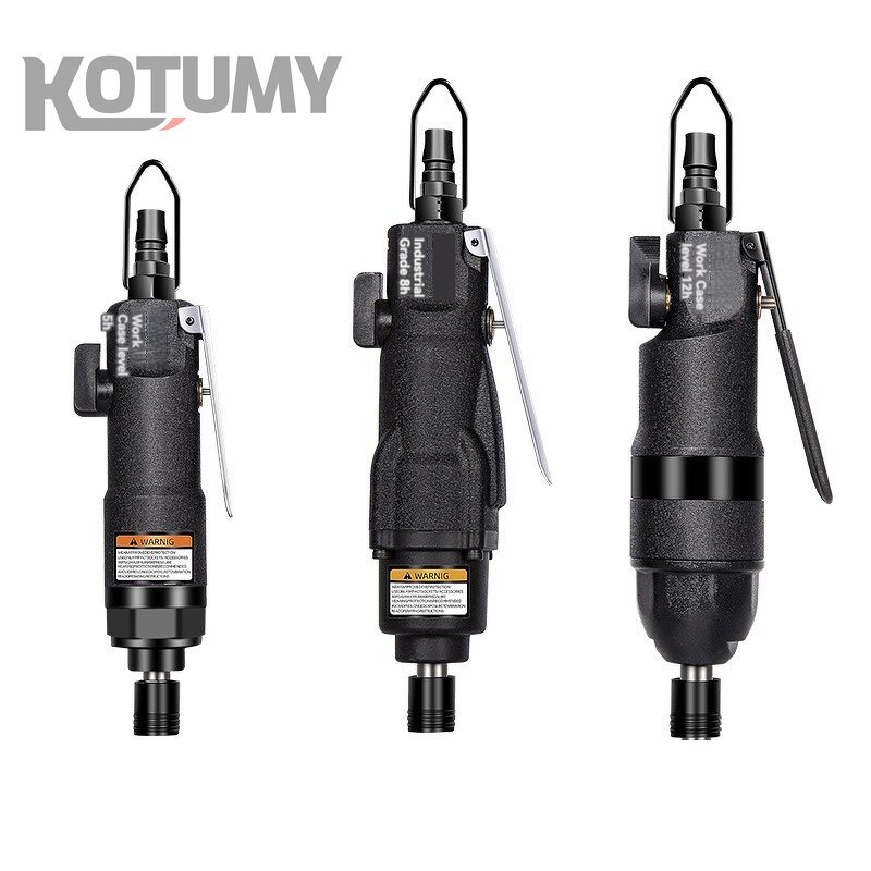 Pneumatic Screwdriver Manufacturer - Grade 5H Straight Handle New Condition Core Motor Component Home Use Electrical Machine Tool Equipment