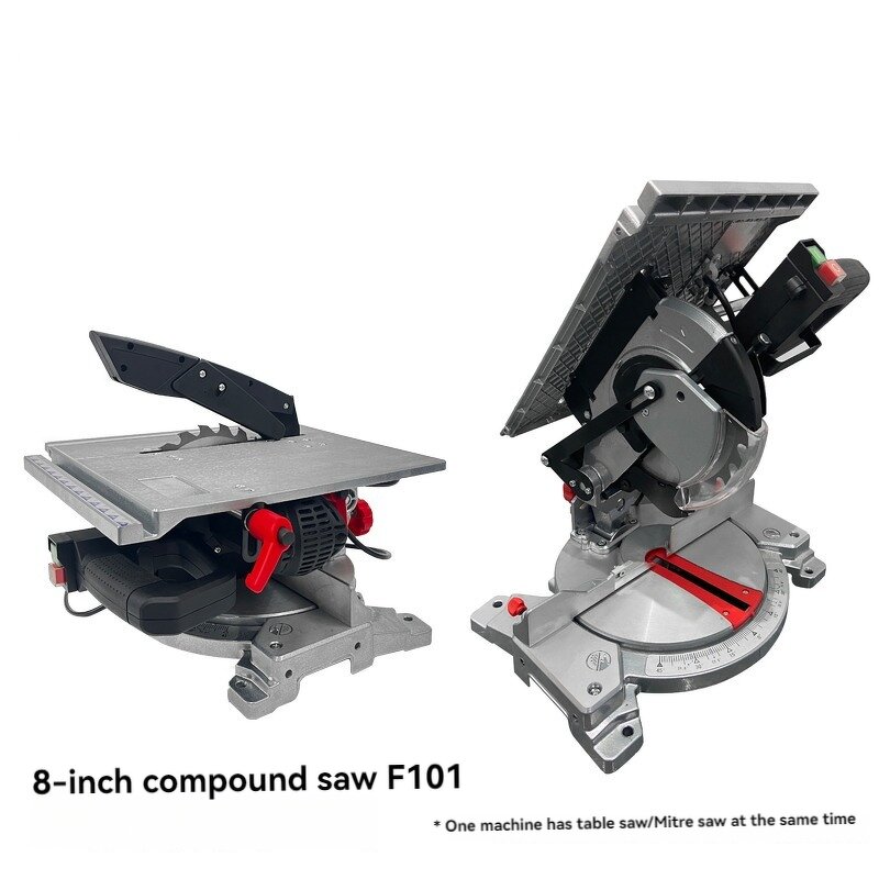 Miter Table Saw Manufacturer - 8 Inch Electric Circular Saw Woodworking Cutting Machine 220V Carpentry Miter