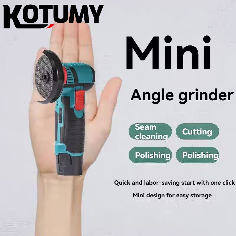 Angle Grinder Manufacturer - Rechargeable Mini Brush Motor Cutting Tool with Diamond Cordless Power Metal Polisher