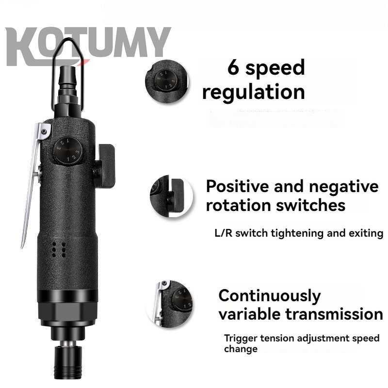 Air Screw Driver Manufacturer - Straight Handle Air Tools for Furniture Install Appliance Repair Home Use Electrical Machine Tool Equipment