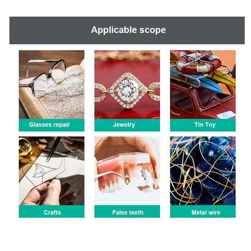 Spot Laser Welding Machine Manufacturer - 110V/220V Hand Held Pulse Spot Welder Gold Silver Jewelry Processing Tools With Full Set