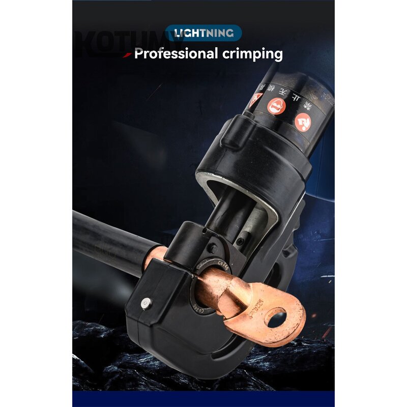 Hydraulic Pliers Manufacturer - Digital Display Rechargeable EZ-300/EZ-400 Electric Hydraulic Crimping DC18V/4.0Ah Charging Crimping