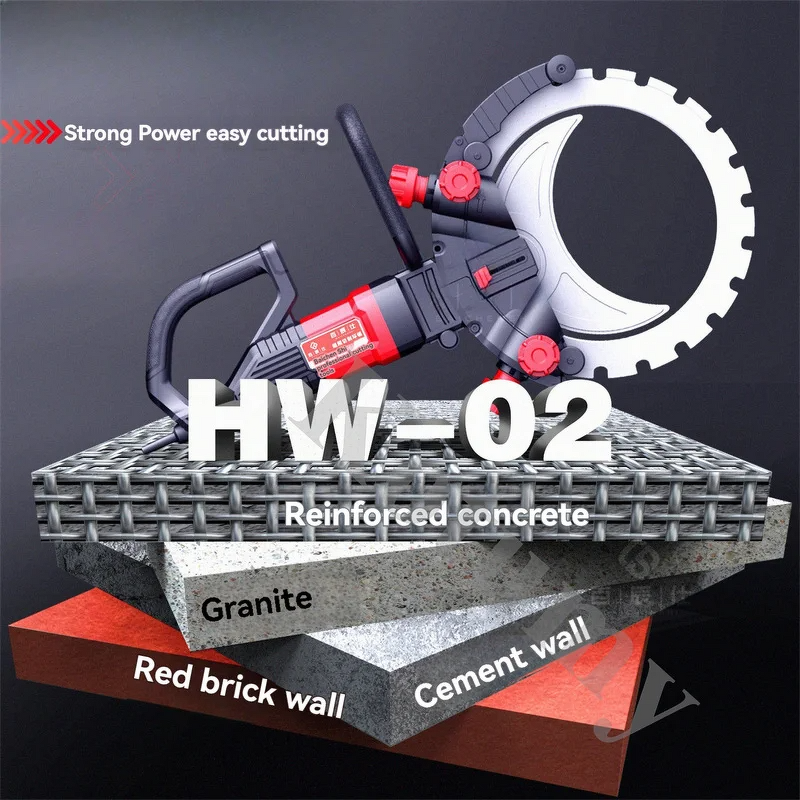 Circular Saw Manufacturer - Cement Wall Granite Reinforced Concrete Brushless Dust-free Concrete Wall Cutting Machine