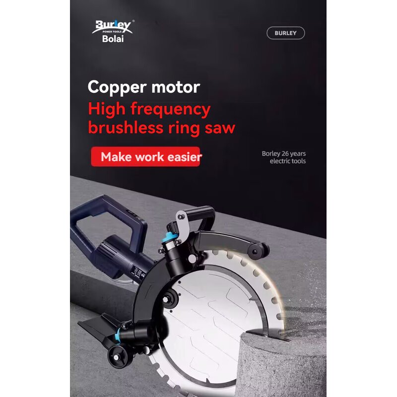 Concrete Wall Cutting Machine Manufacturer - 2200rpm High Frequency Brushless Multifunction Electric Metal Polishing Machine