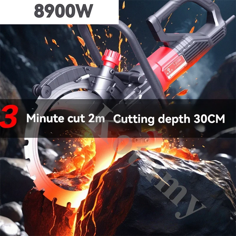 Circular Saw Manufacturer - Cement Wall Granite Reinforced Concrete Brushless Dust-free Concrete Wall Cutting Machine