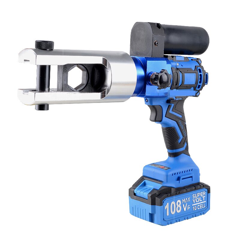 Electric Hydraulic Crimping Pliers Manufacturer - Portable Lithium Battery Copper Aluminum Terminal Charging Crimping Electricians 18V 4.0Ah