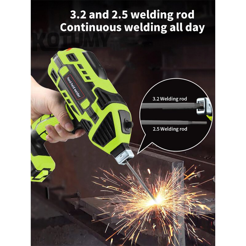 ARC Welder Manufacturer - Handheld Inverter 220V 110V Portable Automatic Electric Welding and Mask Steel Brush Home DIY Soldering 4600W