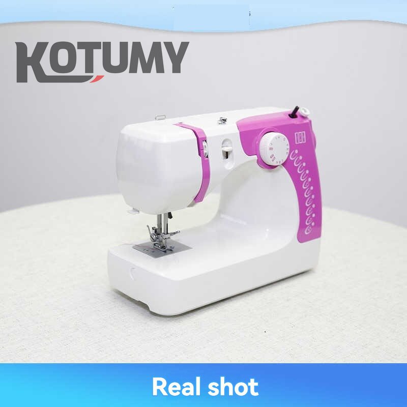 Sewing Machine Manufacturer - 12 Built-In Stitches Double Thread for Beginner Crafting DIY Mini
