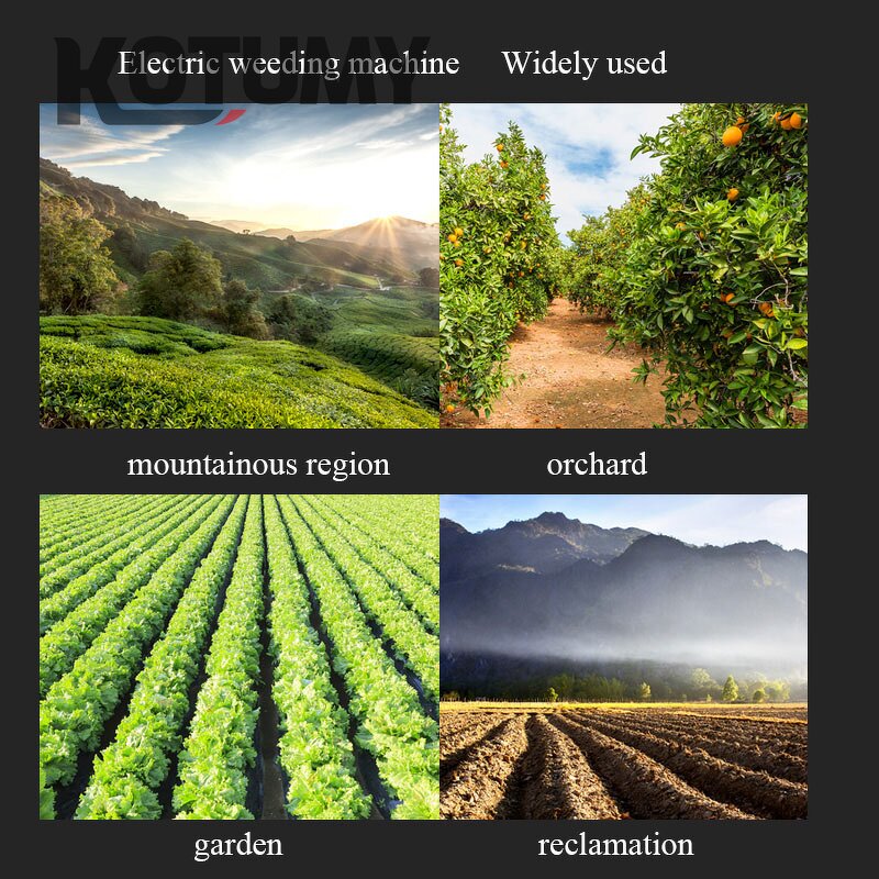 Lawn Mower Manufacturer - Electric Multifunctional Weeder Garden Agriculture Power Tiller Ditching Soil Loosening Plowing Soil Turning Function