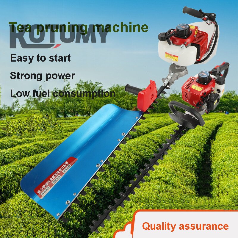 Hedge Trimmer Manufacturer - Gasoline Shears Single Double-Edged Tea Tree Pruning Tea Picking Green Garden Pruning