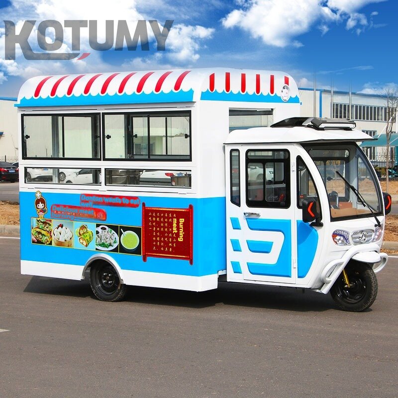Electric Food Trucks Manufacturer - Mobile Food Trailer Fully Equipped Food Truck