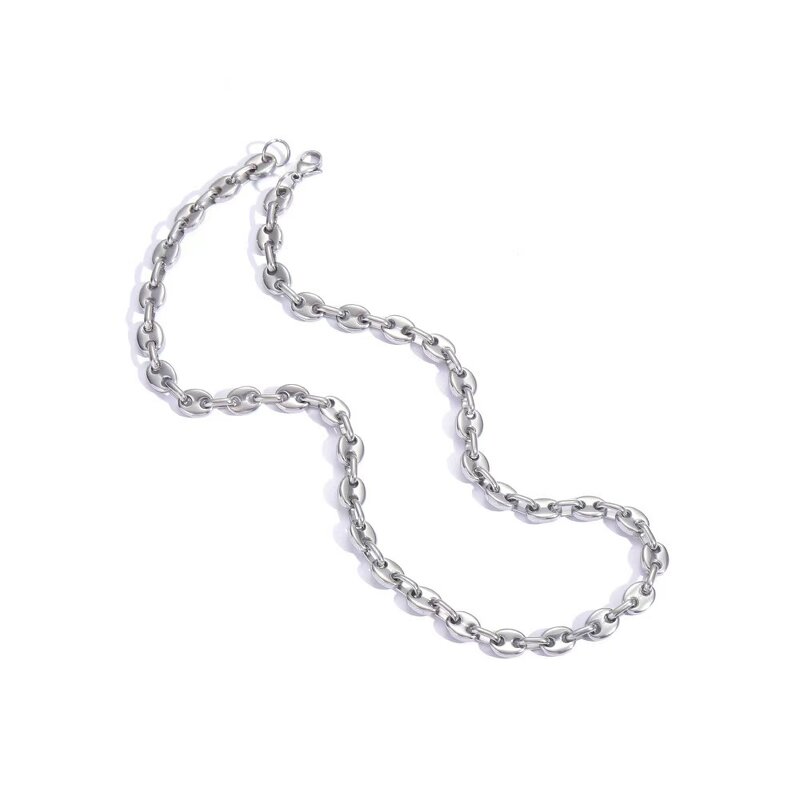 Stainless Steel Necklace Bracelet Set Manufacturer - Necklace16 17 18inch Bracelet 7 8 Inch Gold and Steel Color All Available