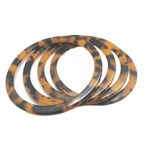 Tortoiseshell Acetate Bracelet Manufacturer - Island Jewelry Wholesale High Quality Beach Jewelry Accessories for Women Girl 5049