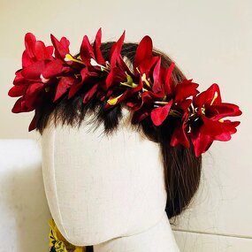 Cloth Lily Flowers Headleis Manufacturer - Artificial Tropical Flower Island Frangipani Tiare Hibiscus Pin Comb Headband Dancing Party Accessories