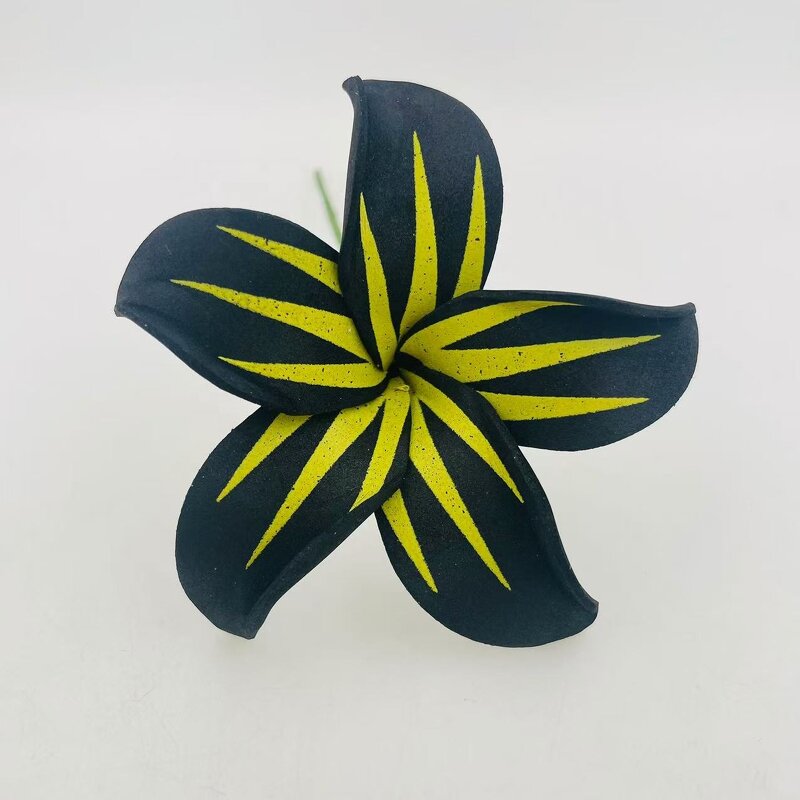 Plumeria Single Stem Hair Foam Flower Manufacturer - Artificial Island Tiara Frangipani Hibiscus Tiara Accessories