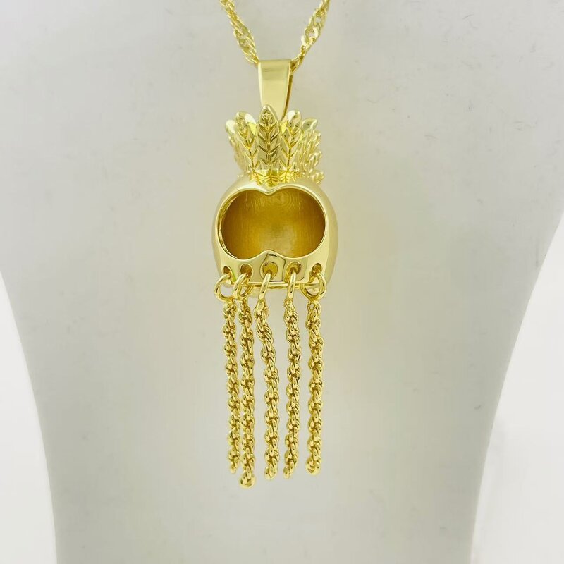 Hawaiian Ikaika Helmets Big Pendant Necklace Manufacturer - Jewelry for Cap Necklace with Rope Chain Customized Design Accepted