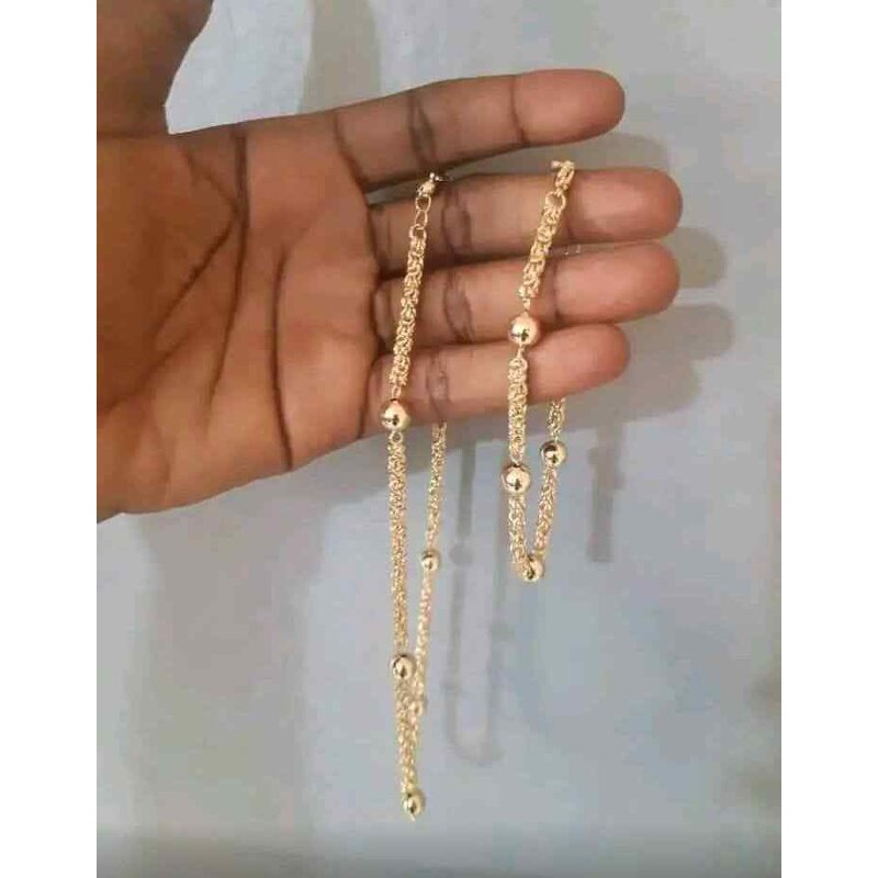 Gold Filled Necklace Bracelet Set Manufacturer - 3mm 5mm 8mm Thick Chain Chunky Hip Hop Jewelry PVD Gold Plating Gift for Men Boy Kid Women