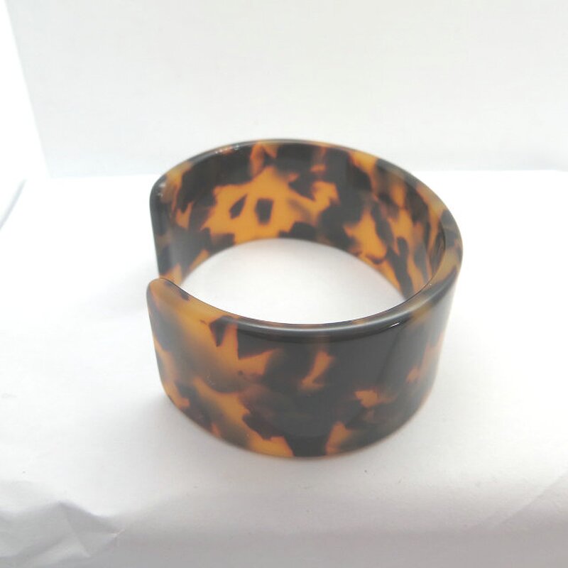 Tortoiseshell Acetate Cuff Bangle Manufacturer - 5055