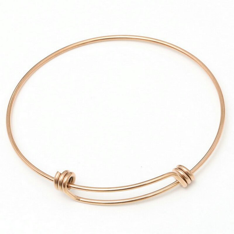 Women Adjustable Stainless Steel Wire Bracelet Manufacturer