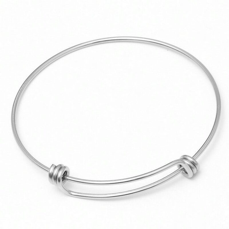 Women Adjustable Stainless Steel Wire Bracelet Manufacturer
