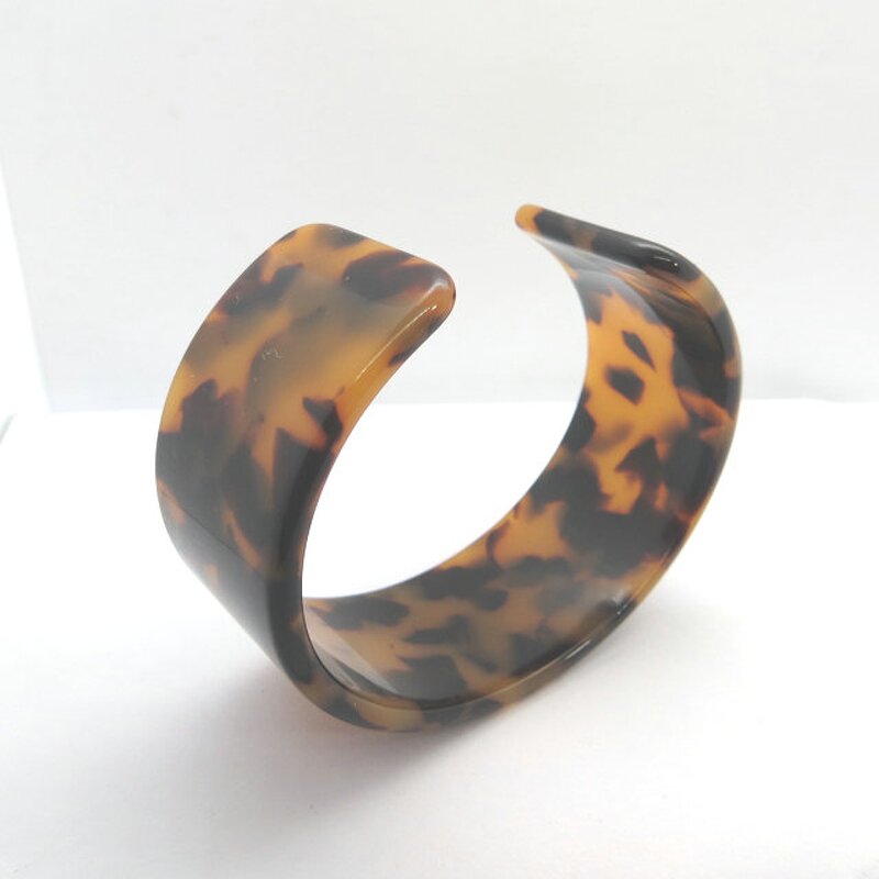 Tortoiseshell Acetate Cuff Bangle Manufacturer - 5055