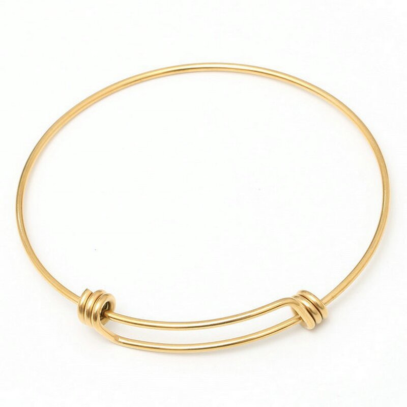 Women Adjustable Stainless Steel Wire Bracelet Manufacturer