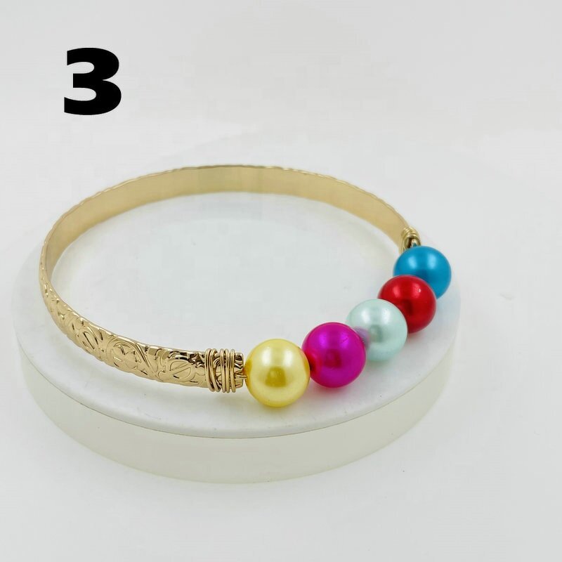 Mom and Daughter Pearl Bracelet Manufacturer - Hawaiian Jewelry Wholesale Jewelry Set Christmas Gift 14K Gold Jewelry for Woman Girl