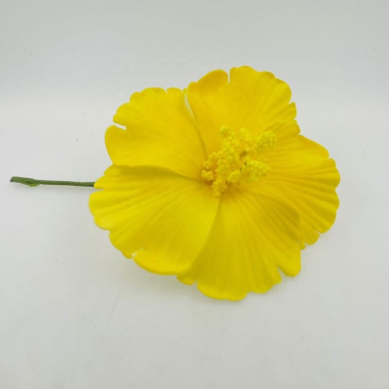 Hibiscus Single Hair Foam Flower Manufacturer - Artificial Island Tiara Frangipani Hibiscus Tiara Accessories